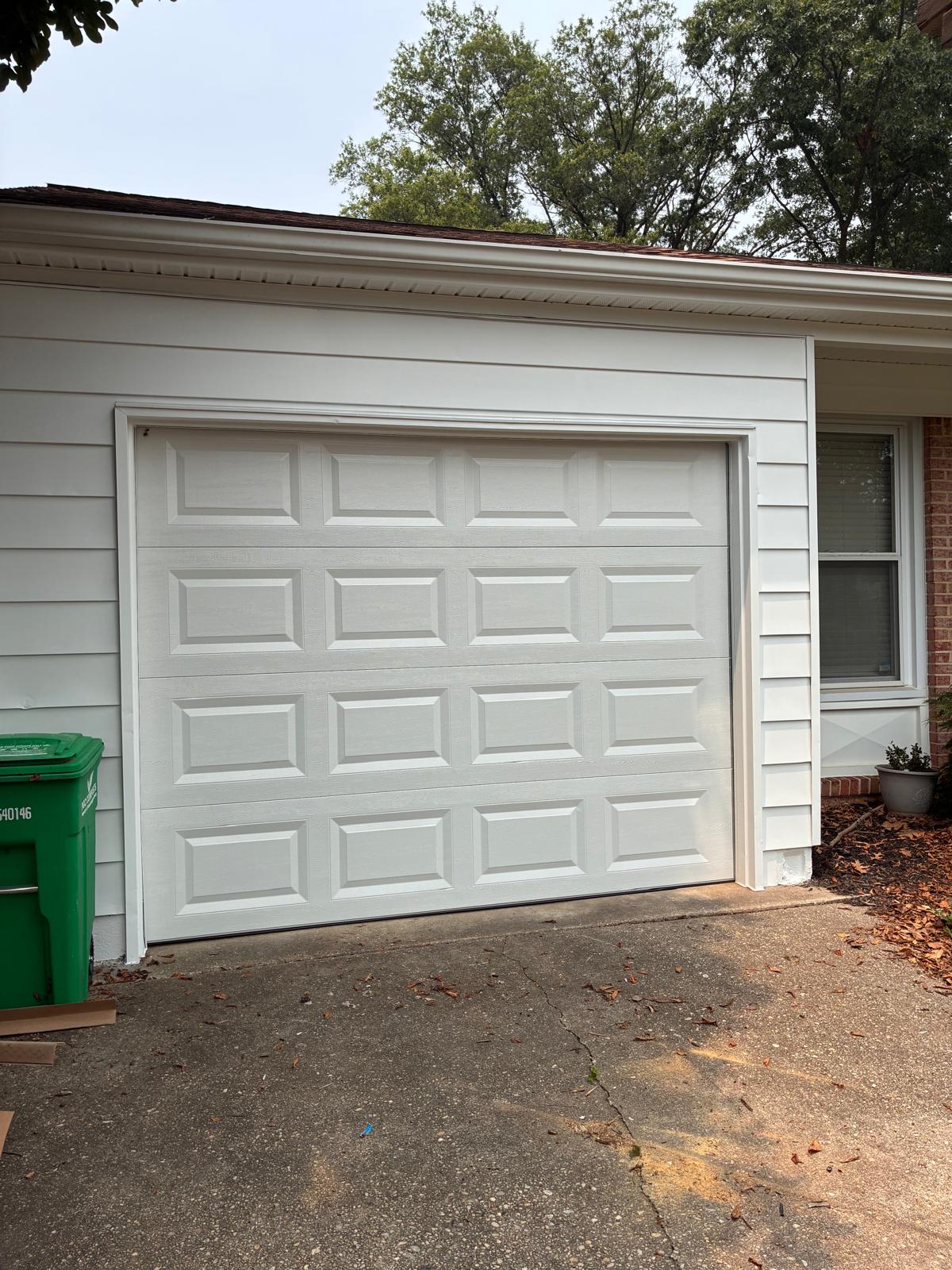 Professional residential garage door installation in Maryland