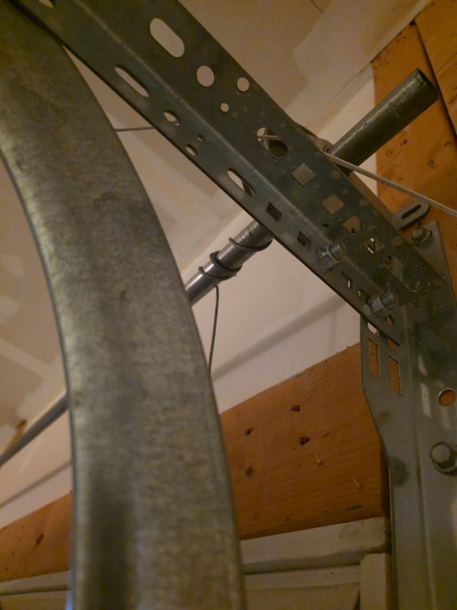 Frayed garage door cable replacement service near Washington DC